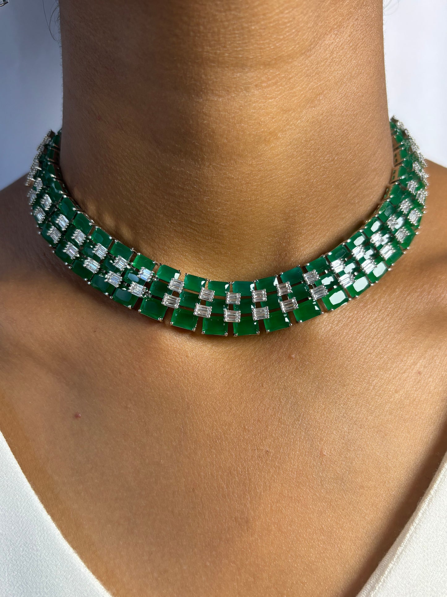 Emerald DivaLICIOUS  NECKLACE SET
