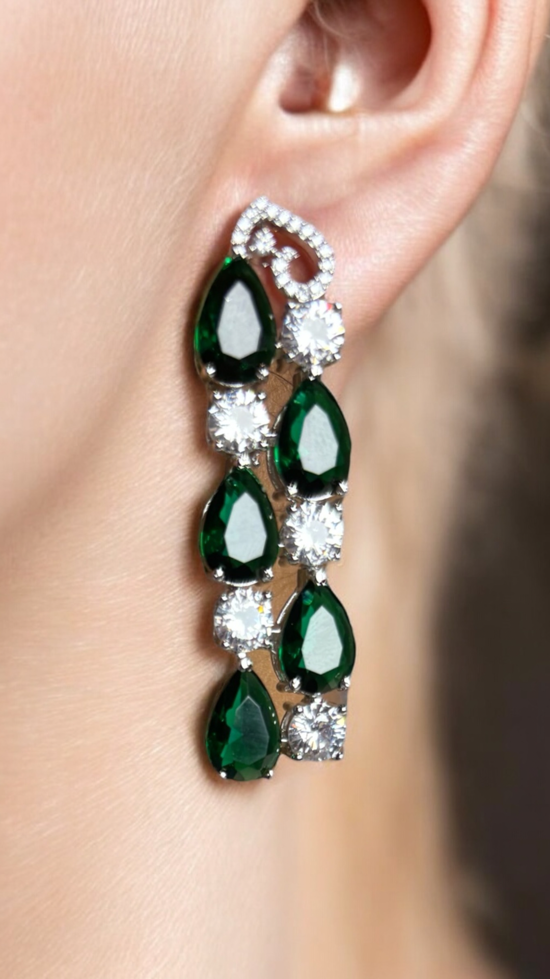 DOUBLE Emerald DIVA CHOKER