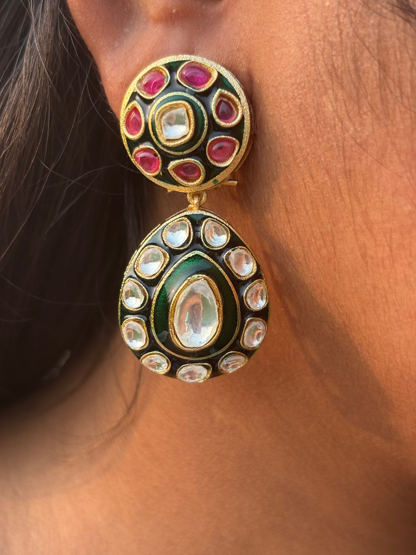 Katki Polki Earrings