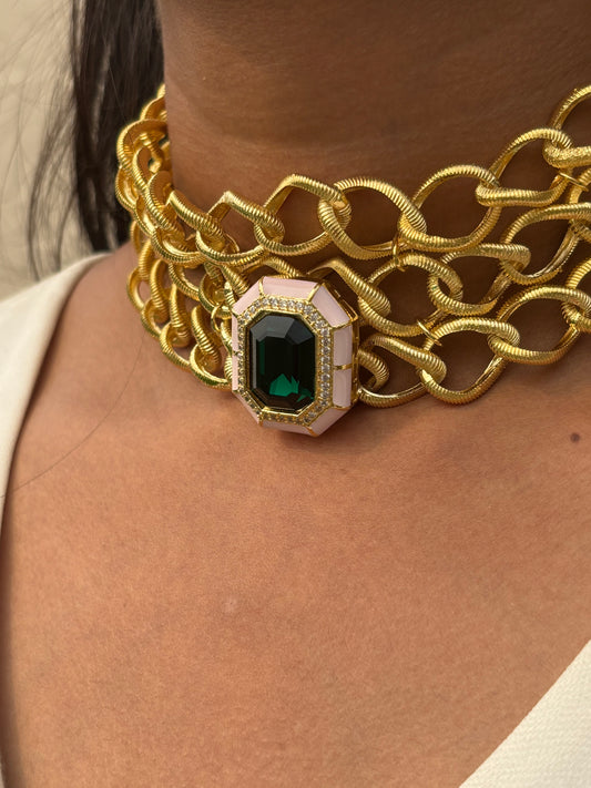 Niharika Swarovski Choker