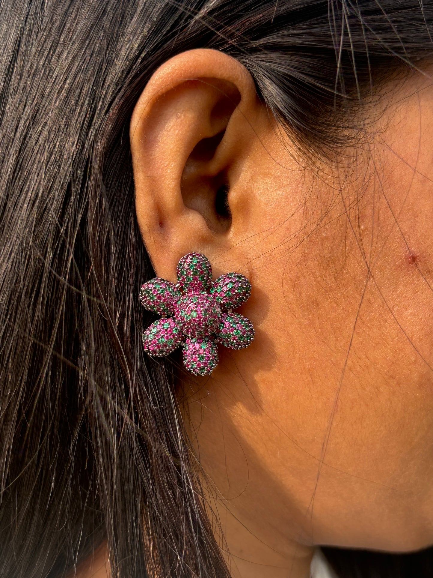 Floral Studs