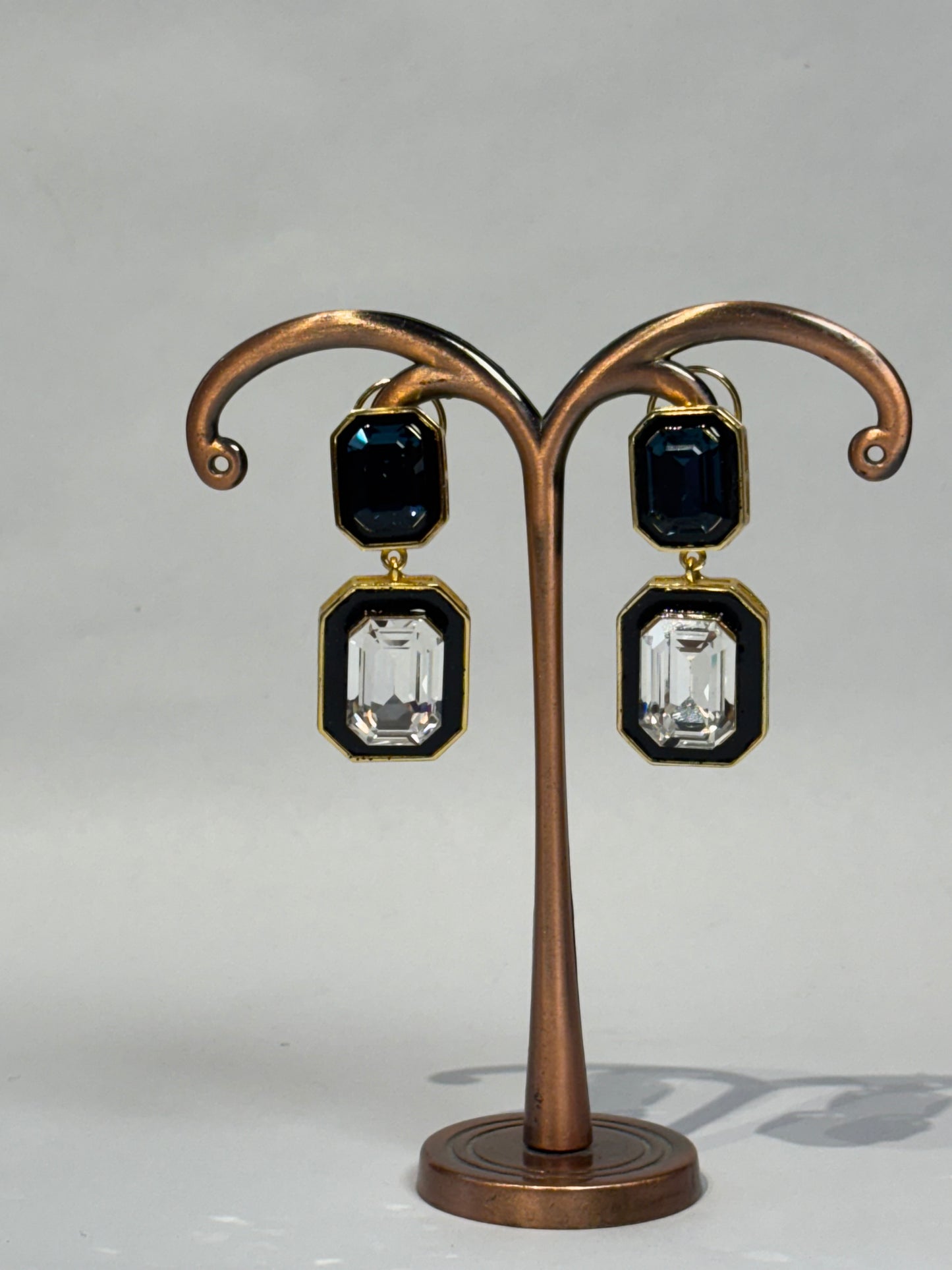 Doublet Crystal Earring