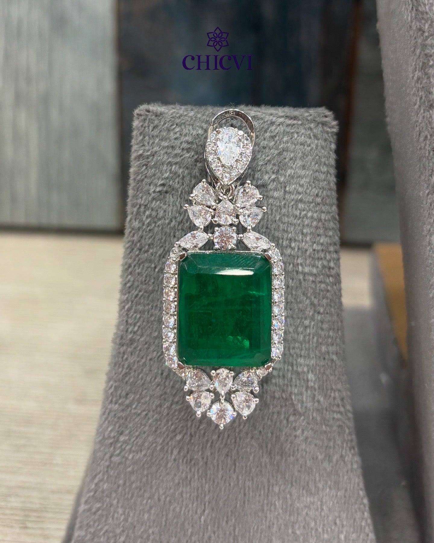 Savitri Emerald Necklace