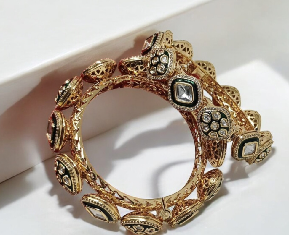 Hidimbi Polki Bangle