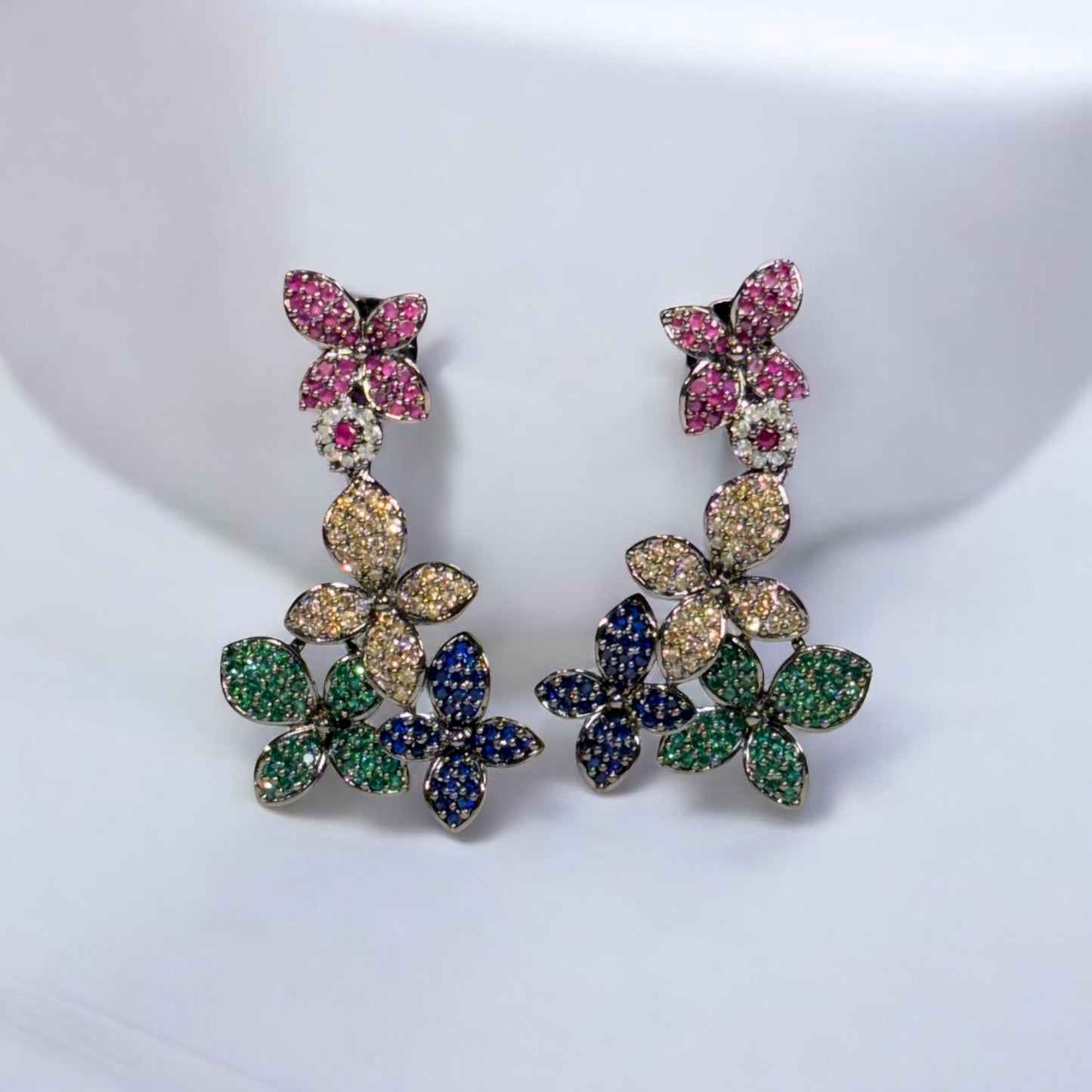 Floral Drop Earrings