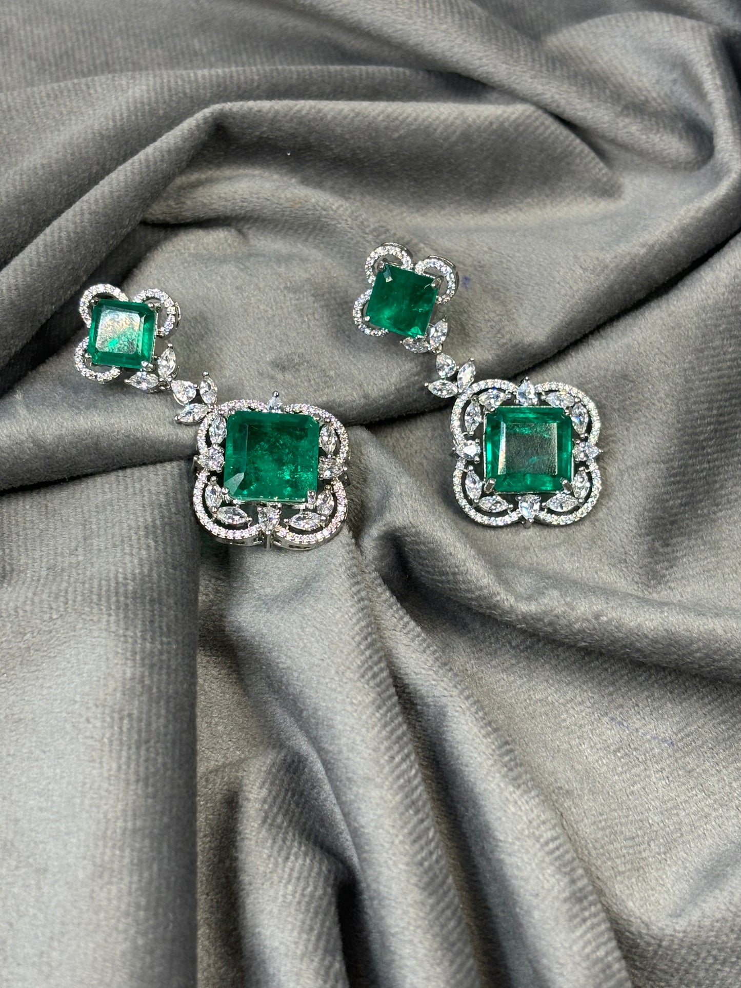 Verdant Edge Earrings