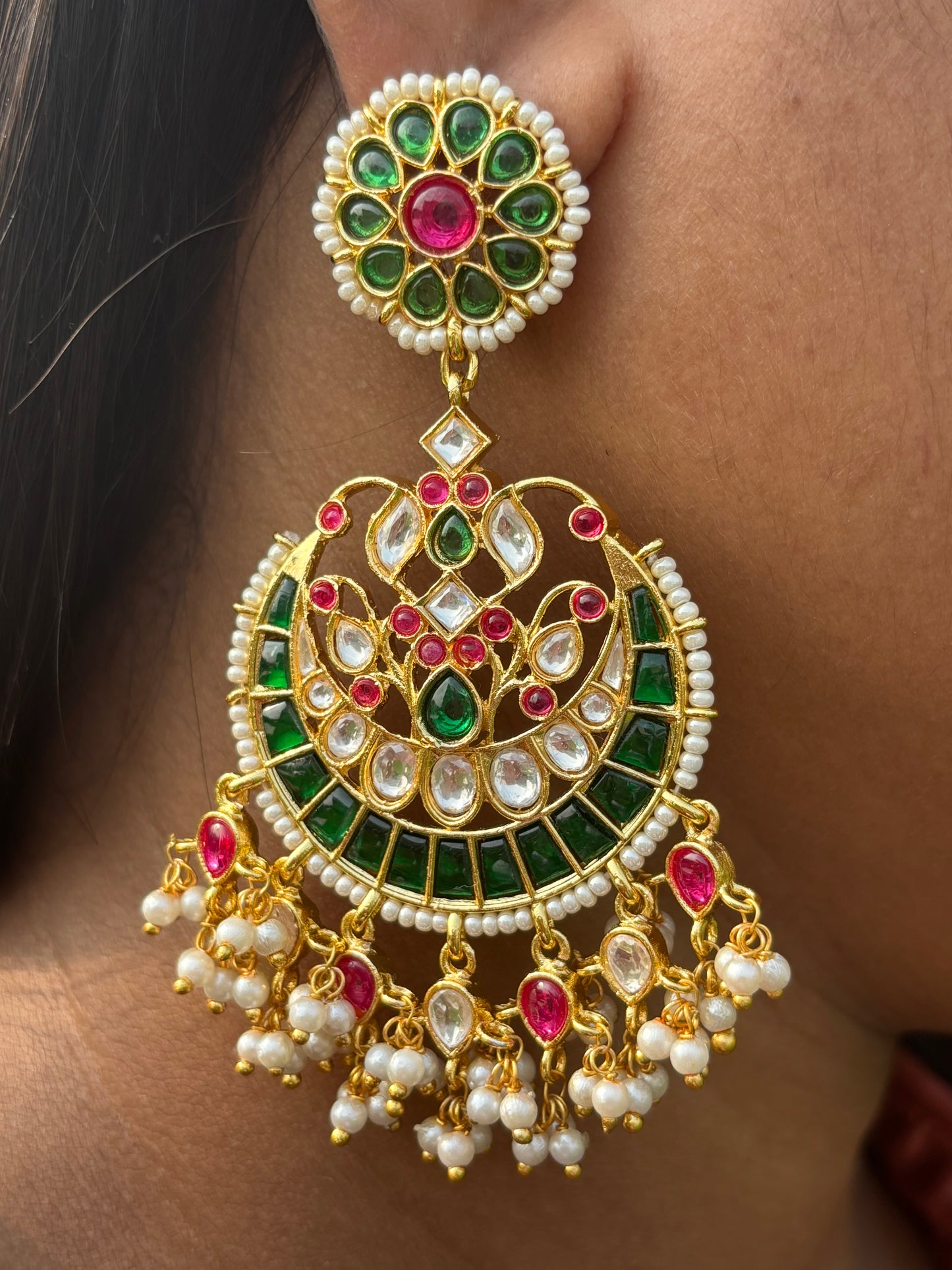 Sita Kundan Earrings