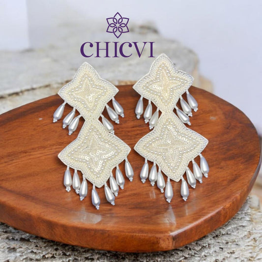 Devika Pearl Earrings