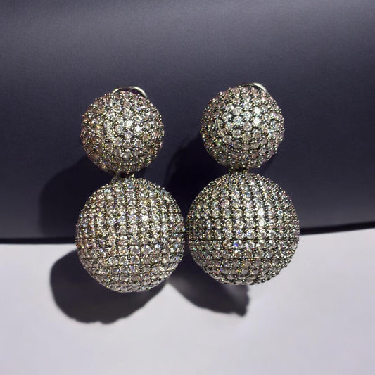 Double Bob Earrings
