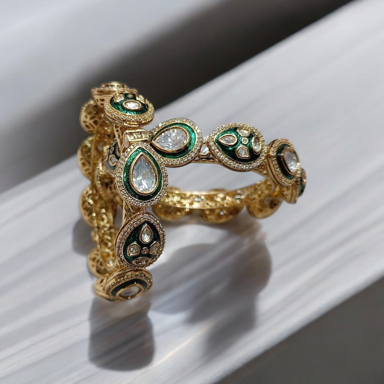Mandodari Polki Bangle