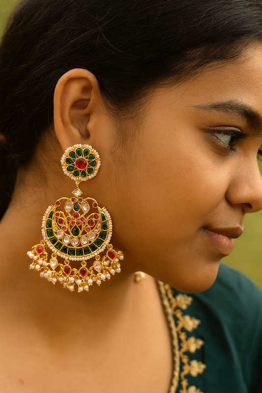 Sita Kundan Earrings