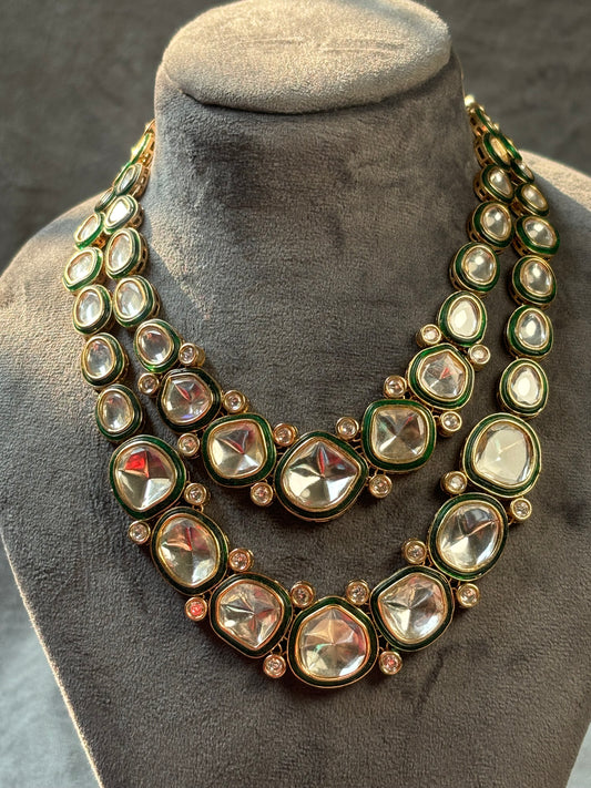 Varsha polki Necklace (no earrings)