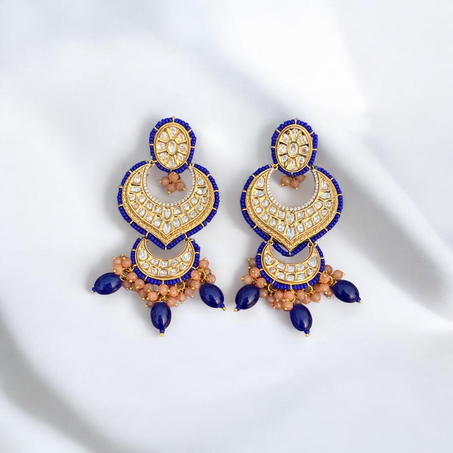 Rubina Kundan Earrings
