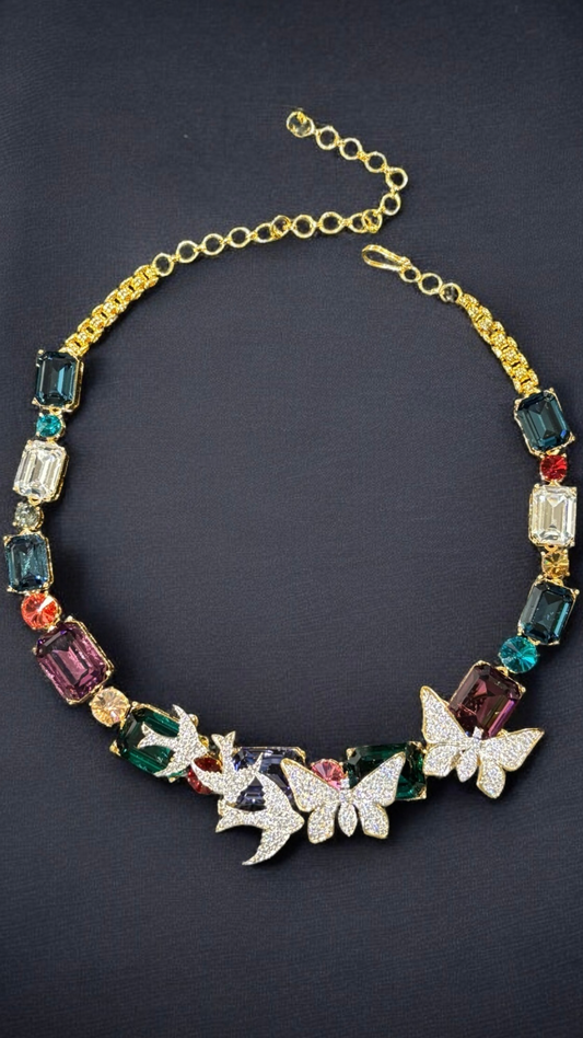 Butterfly Swarovski Necklace
