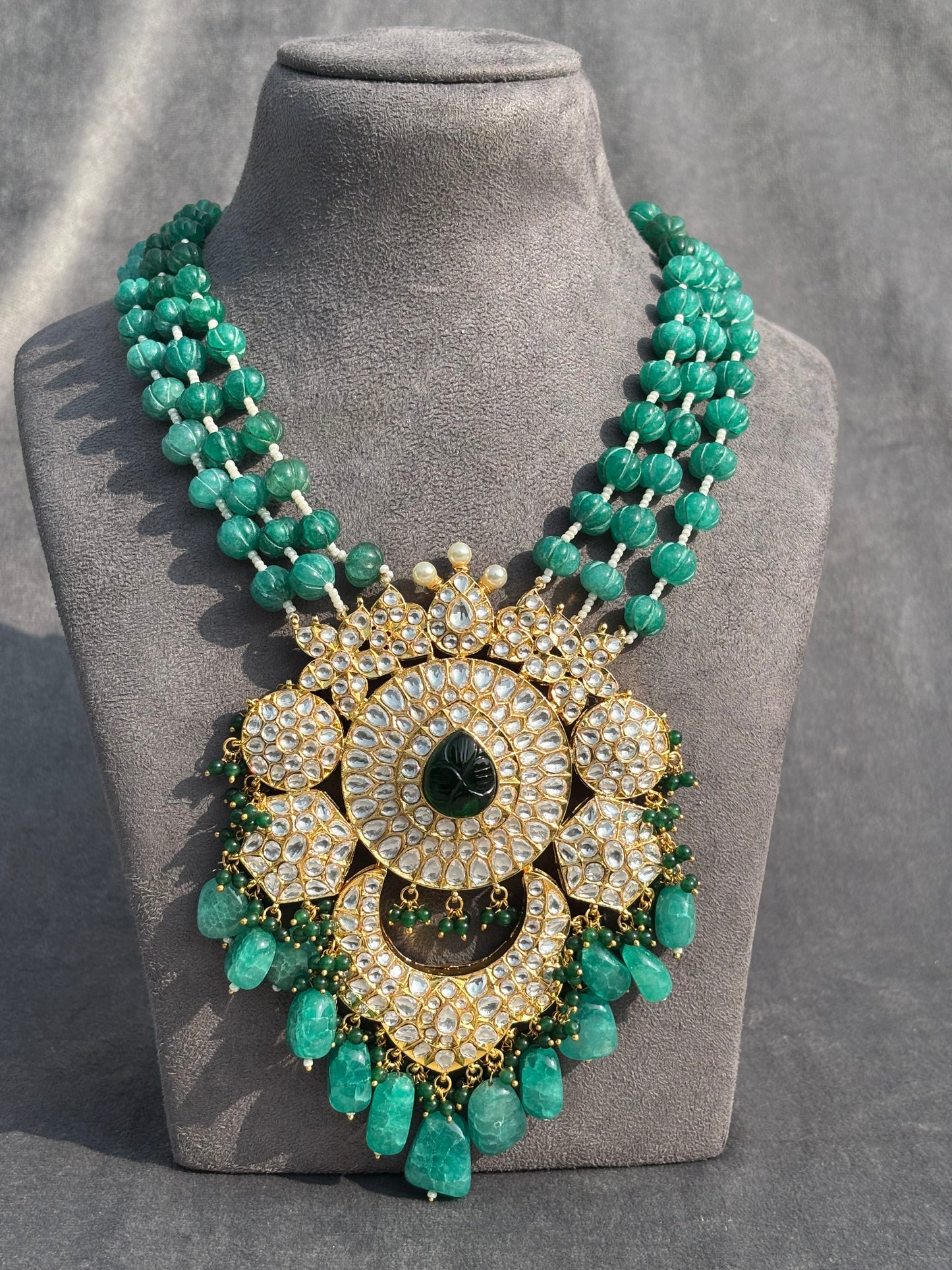 Kashvi Kundan Long Necklace
