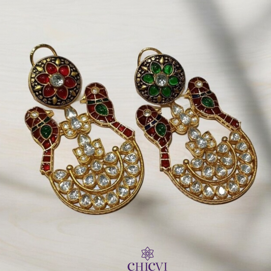 Bhavna Kundan Earrings