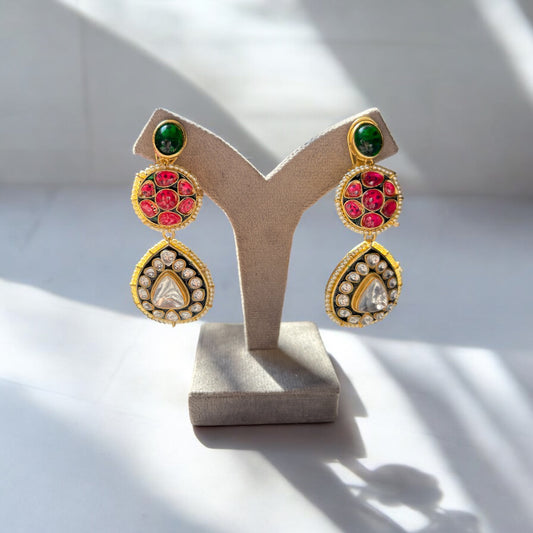 Anishka Polki Earrings