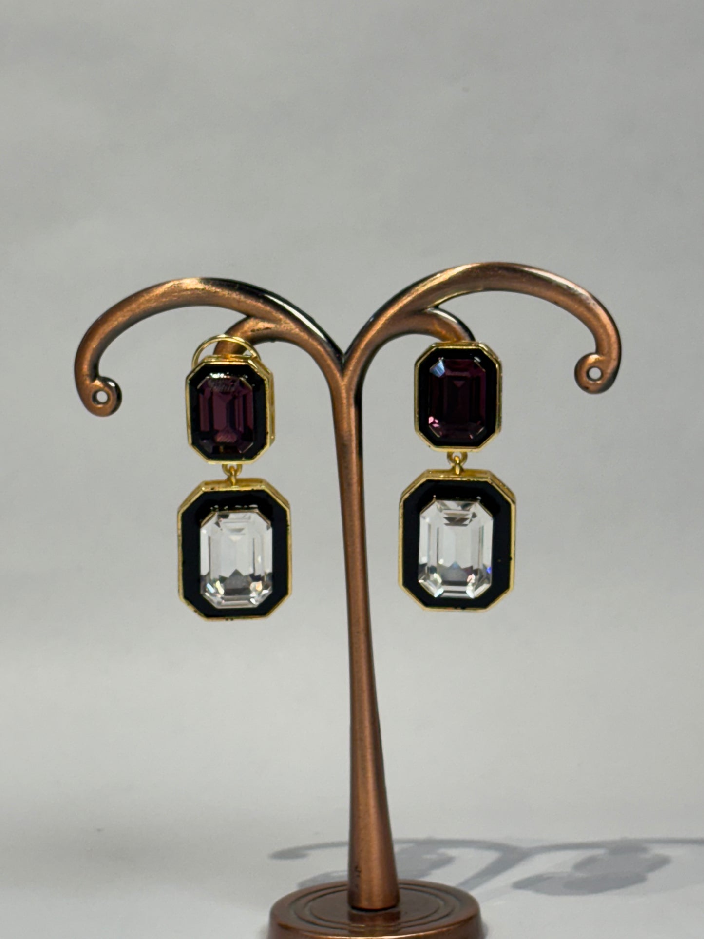Doublet Crystal Earring