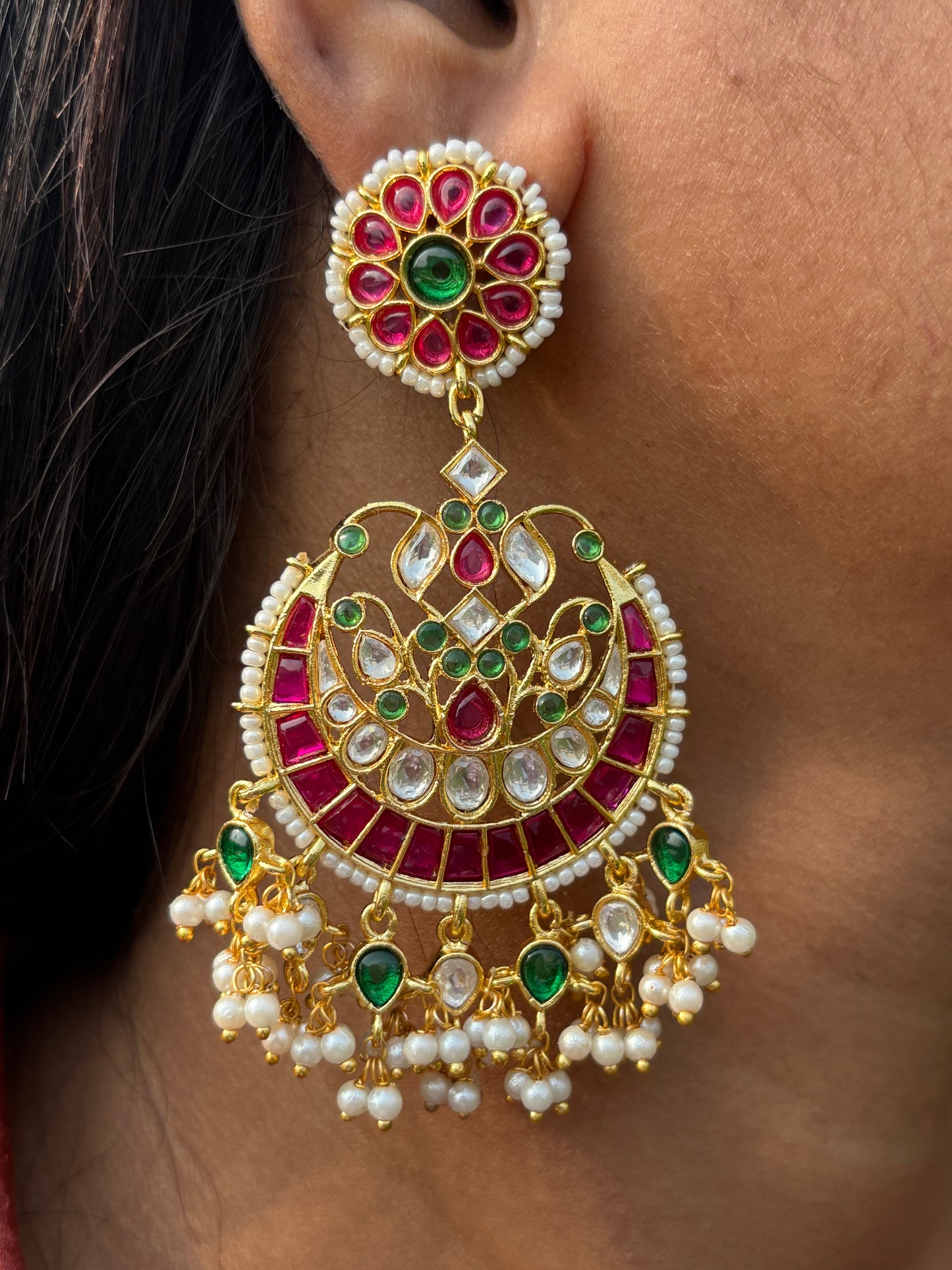 Sita Kundan Earrings