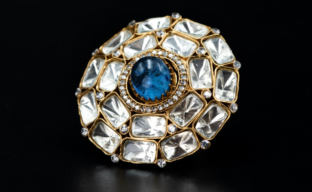 Minakshi Polki Ring
