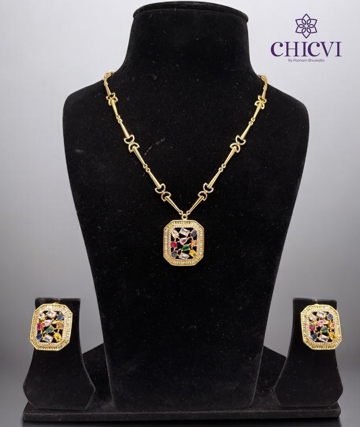 Rangriti Pendant Set