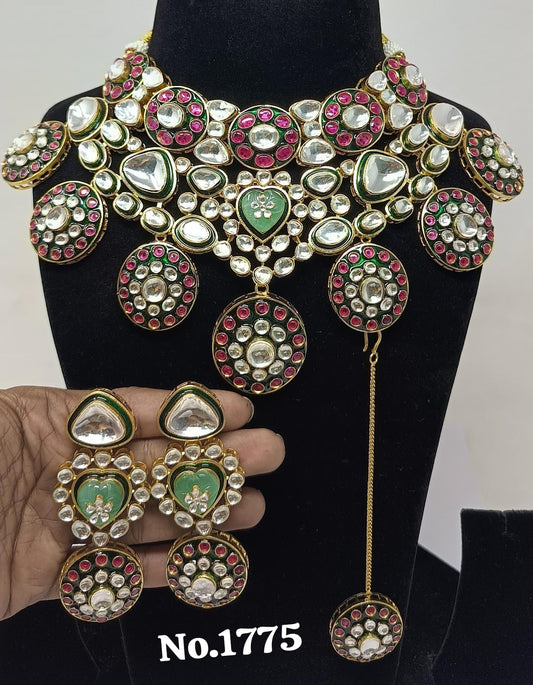 Rukmani polki Necklace