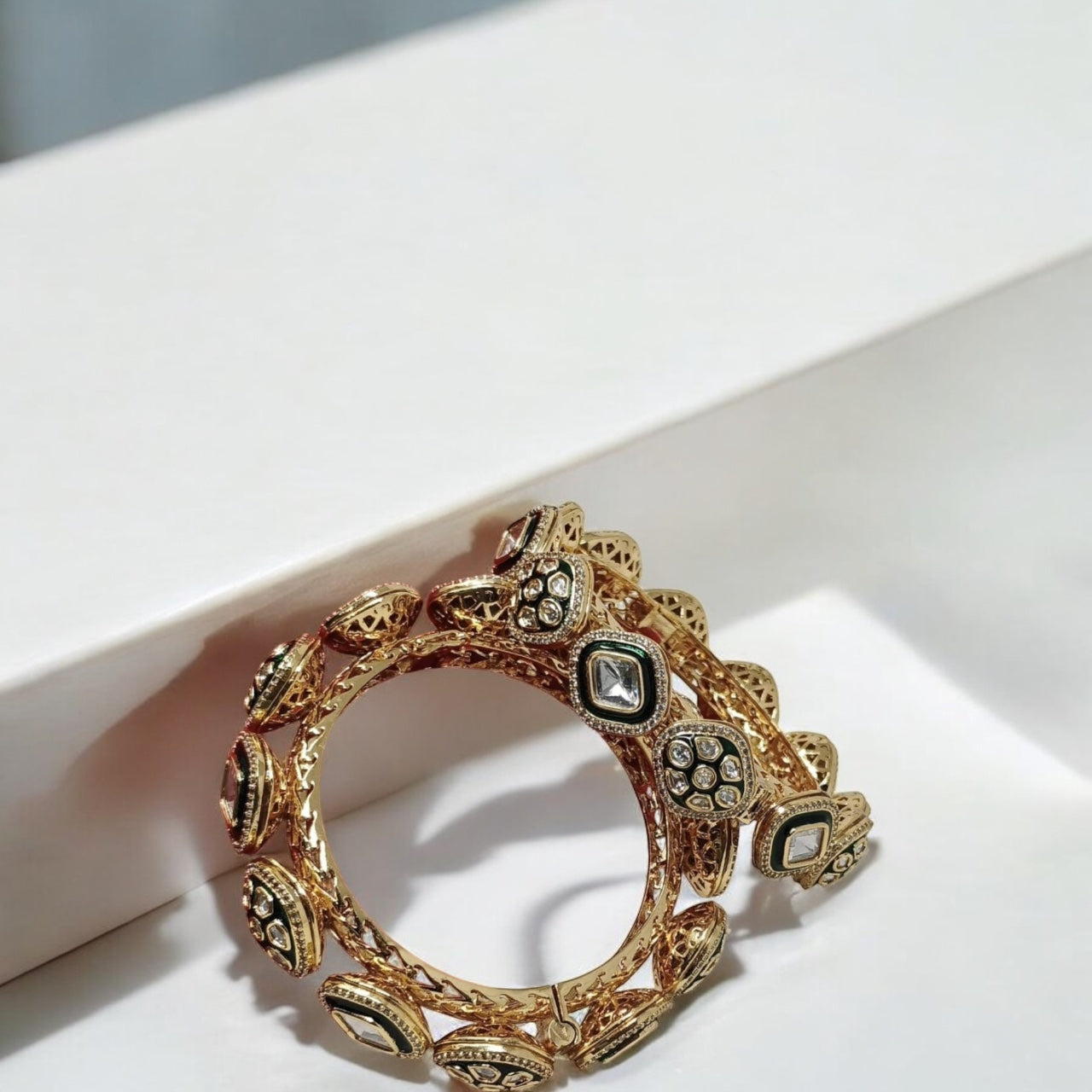 Hidimbi Polki Bangle