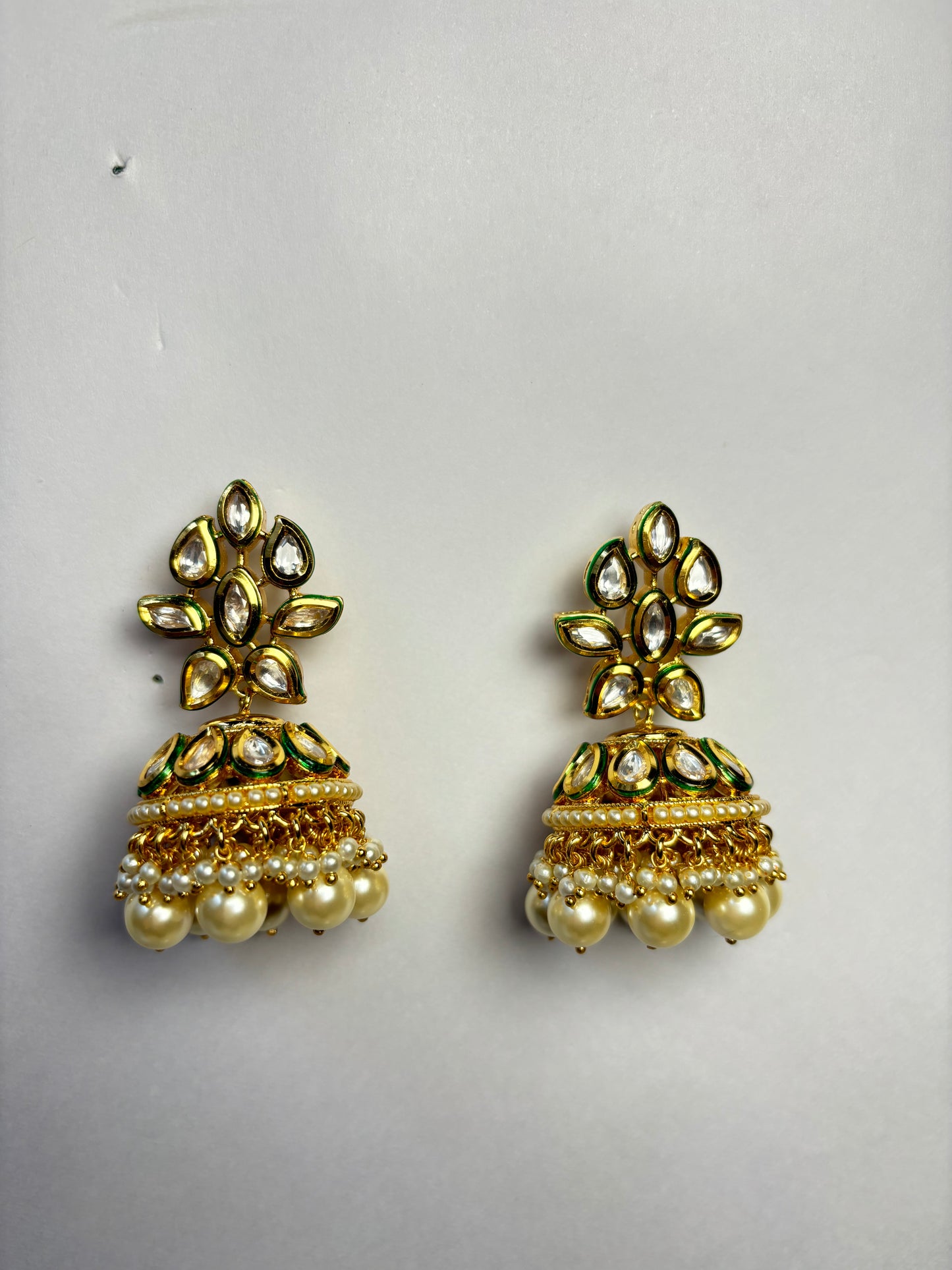 Gold Florant Jhumka