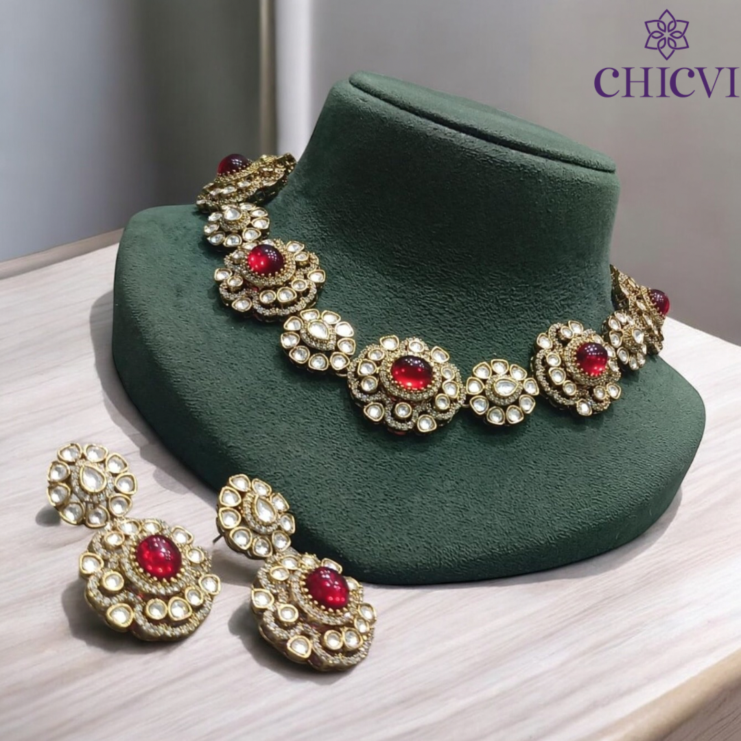 Sumitra Polki Necklace