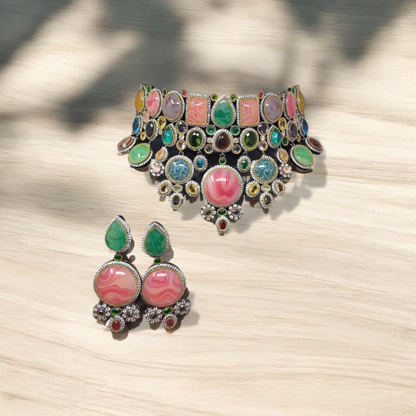 MAHI CHOKER NECKLACE SET